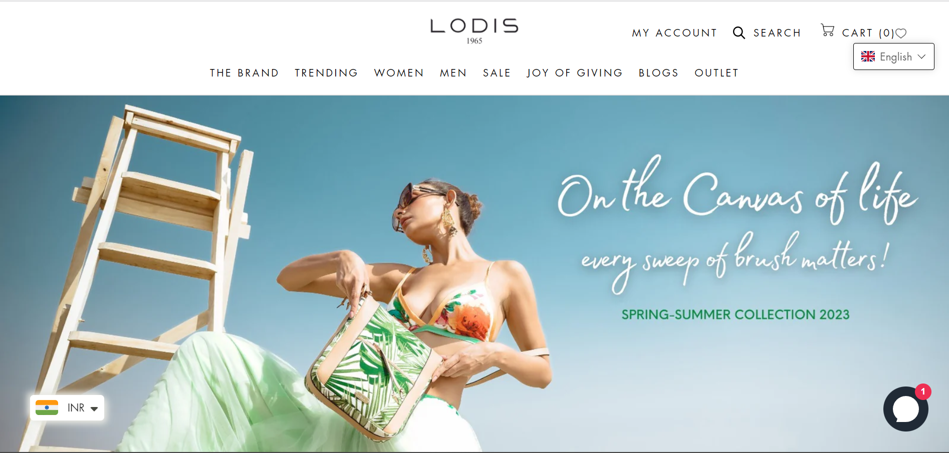 e-commerce website for fashion