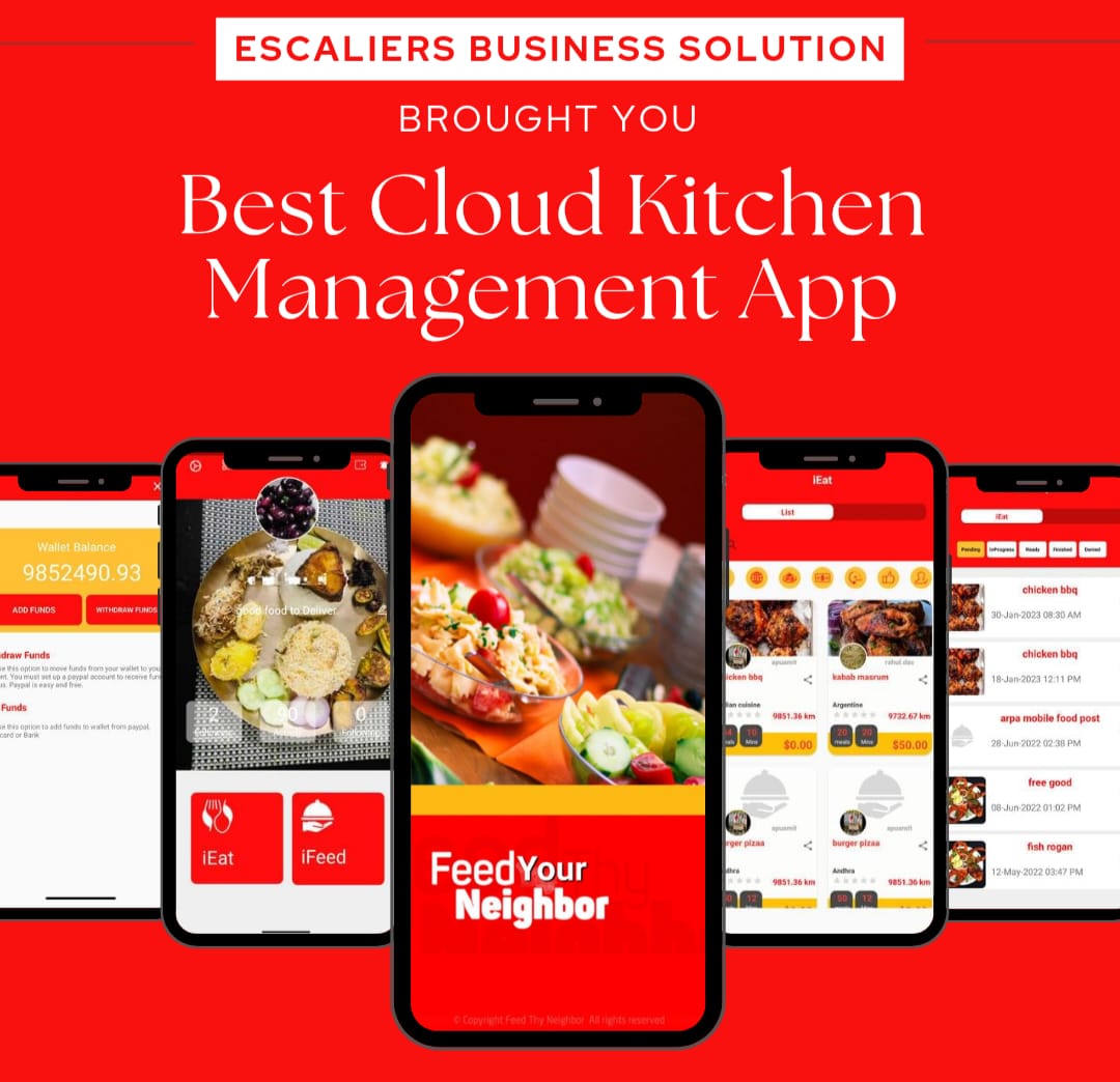Cloud Kitchen Management Application